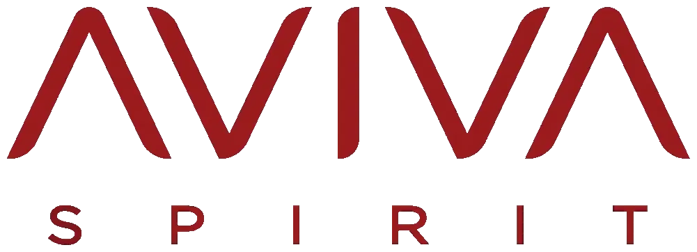 Aviva Spirit โลโก้แบรนด์ตี่จู้หินอ่อนโมเดิร์น
