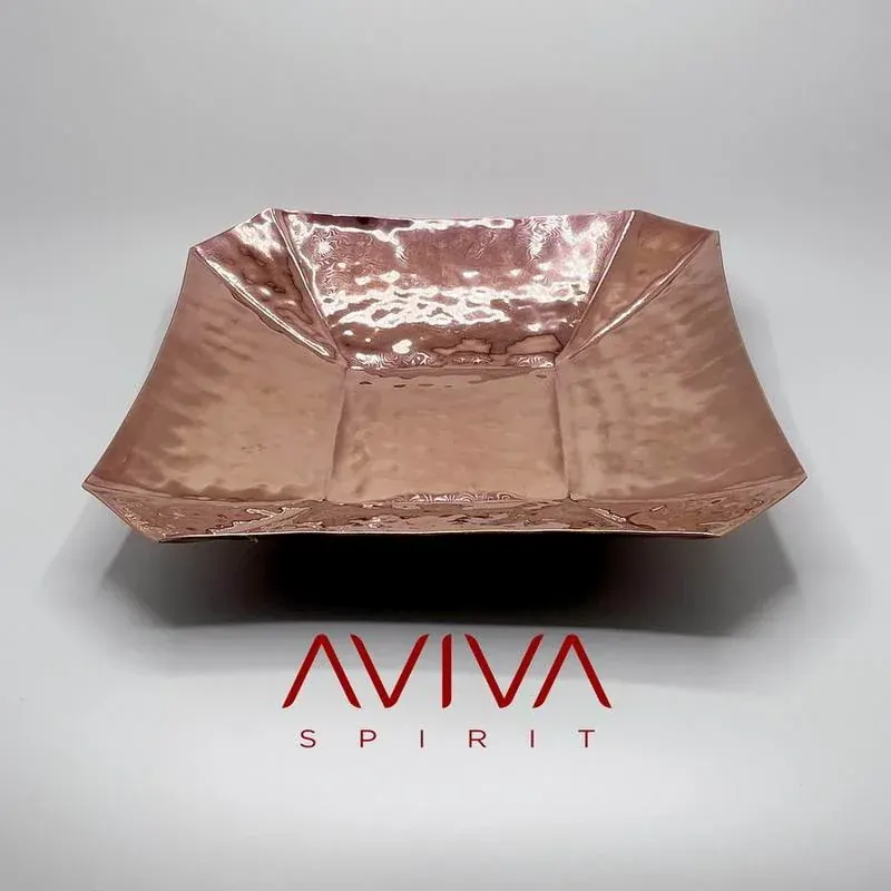 ถาดของไหว้ ทรงแปดเหลี่ยม Stainless หินอ่อน Modern Luxury โดย Aviva Spirit
