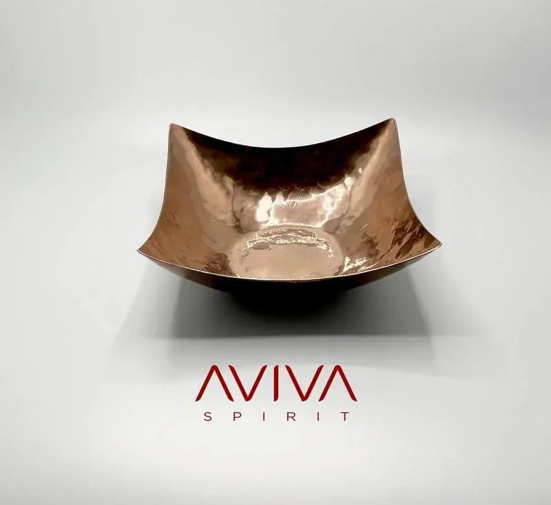 ถาดของไหว้ สี่เหลี่ยม ทรงจัตุรัส หินอ่อน Modern Luxury โดย Aviva Spirit