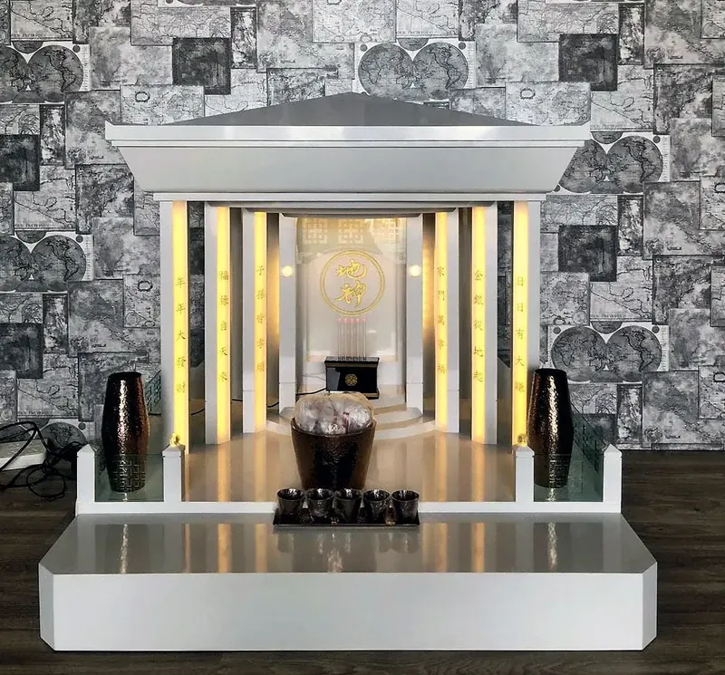 ศาลเจ้าที่จีน หินอ่อน Modern Luxury อลังการ ขนาด 42 นิ้ว