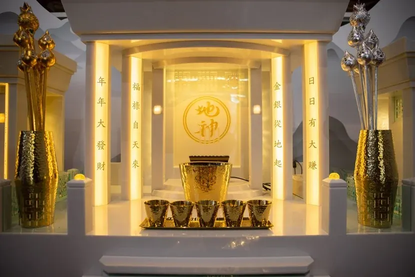 ตี่จู้ หินอ่อน Modern Luxury หรูหรา ขนาด 35 นิ้ว