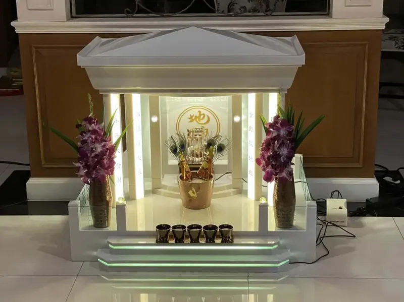 ตี่จู้ หินอ่อน ขนาด 35 นิ้ว Modern Luxury ณ คฤหาสน์หรู ย่านราชพฤกษ์