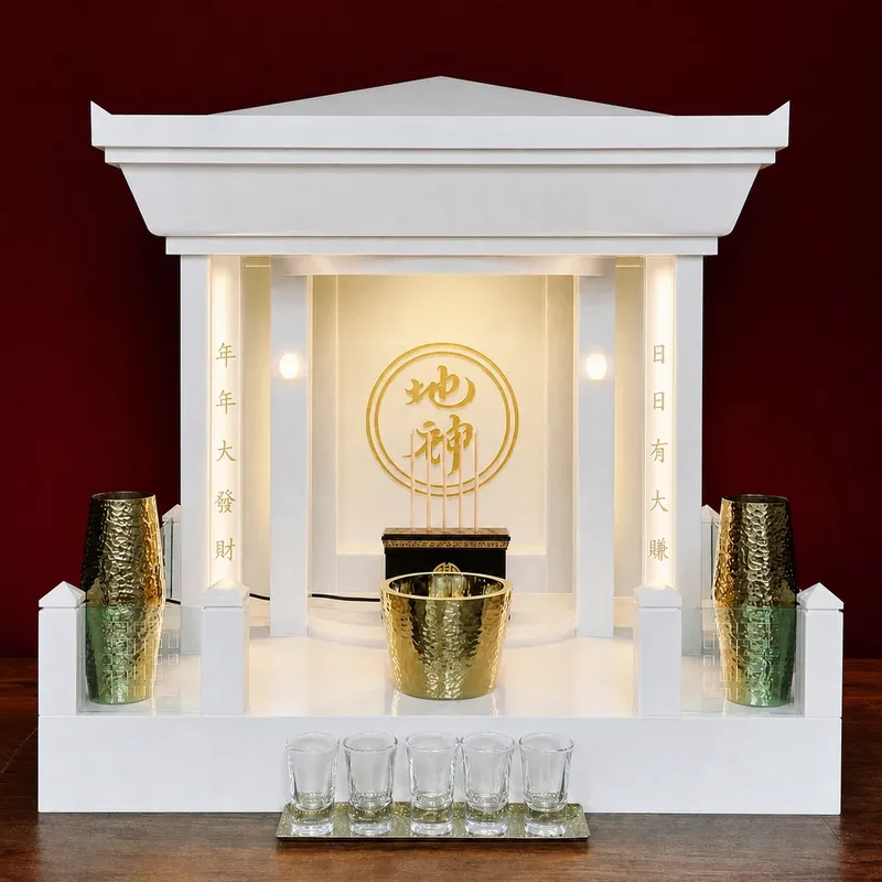 ตี่จู้เอี๊ยะ หินอ่อน ตี่จู้ Modern Luxury เรียบหรู ขนาด 27 นิ้ว